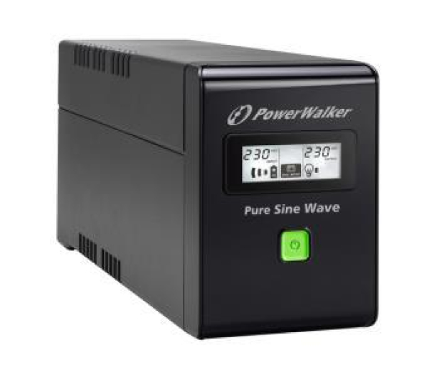 Power Walker LINE-INTERACTIVE (800VA/480W, 3x IEC, USB, LCD) - 176706 - zdjęcie 5